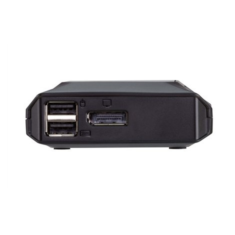 Aten US3312 2-Port USB-C 4K DisplayPort KVM Switch with Remote Port Selector Aten | 2-Port USB-C 4K DisplayPort KVM Switch with - 2